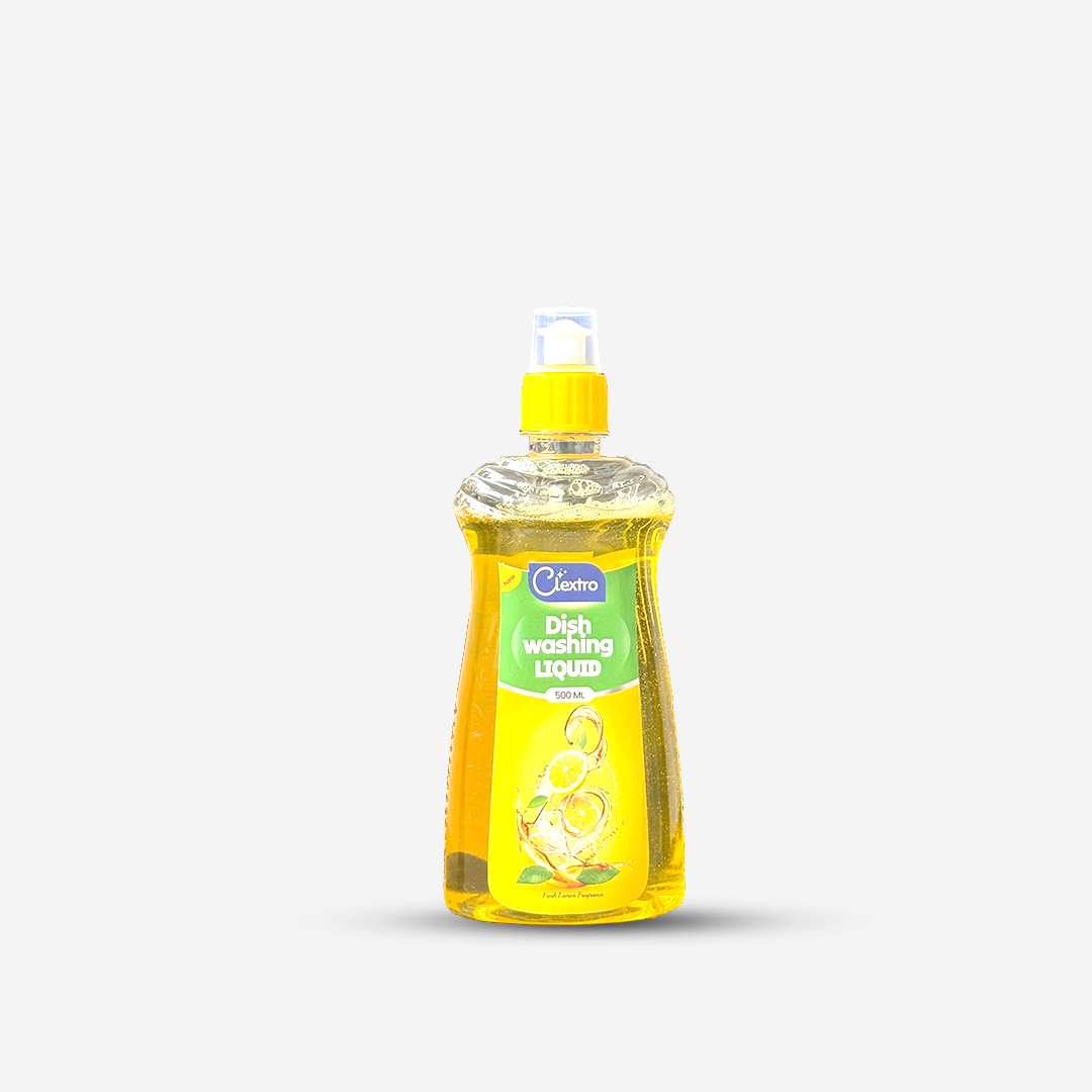 Clextro Dish Washing Liquid – Lemon Fragrance (500ml)